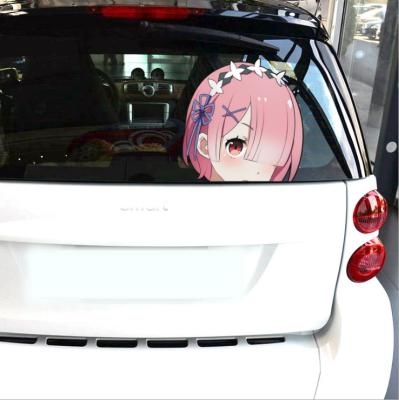 China Waterproof+Eco-friendly Outdoor Use Removable Custom Logo FRANXX002 Die Cut Vinyl Decal Car Stickers Transfer Window Stickers for sale