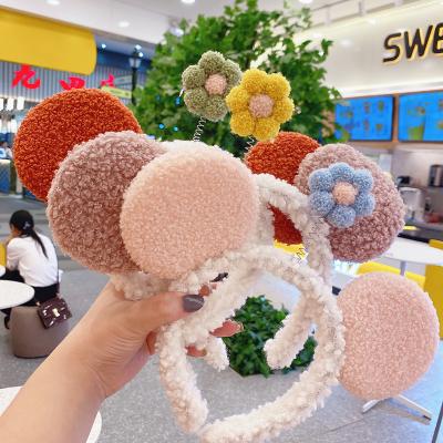 China High quality ! Cute Decoration Main Use Flower Headband Girls Casual Ear Wash Face Make Up Headband Accessories for sale