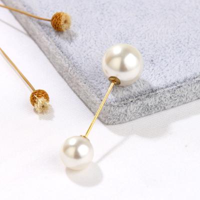 China Jewelry Accessories Fashion Pearl Brooch Dress Decoration Designer Jewelry Brooches For Women Scarf Collar Pins for sale