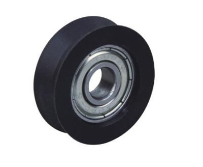 China Sliding Window Door V Groove Plastic Roller Pulley Wheel Aluminum Nylon Nylon Roller for sale