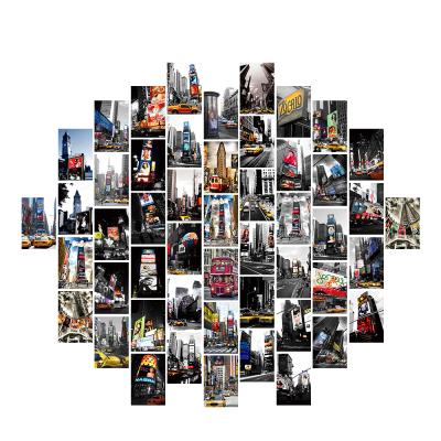 China Wholesale Fashion Customized 50pcs 4x6 Inch Custom Photo Vintage Collage Collage Aesthetic Kit for Wall Decoration for sale