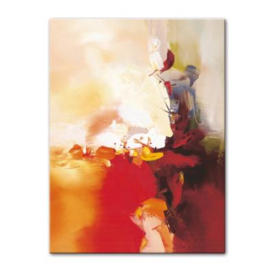 China Modern Abstract Wall Decor Hotel Brush Stroke Canvas Oil Paintings Art On Canvas for sale