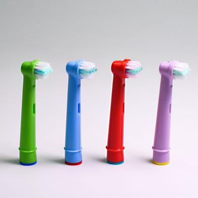 China Adult Nylon Toothbrush Color Replaced Kids Toothbrush Head EB10A For Oral B for sale