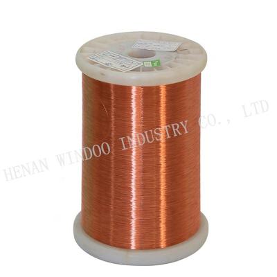 China Copper Wire Factory Adhesive Coil 200C Degree Alcohol 0.40mm Series Enameled Magnet for sale