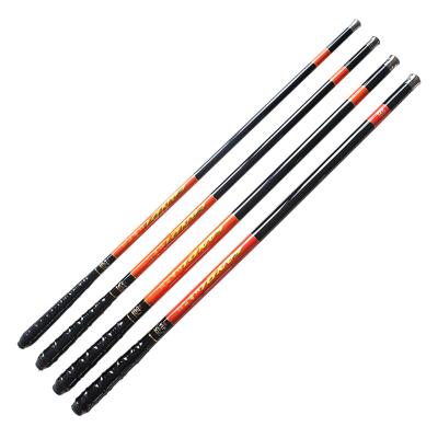 China Lightweight Telescopic Fishing RodCarbon Fiber 8m 2 1m 2 4m 2 7m 3m 3 6m Top Bag Rock Ocean Sea Surf Fish Fishing Bass Power With Packing for sale