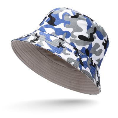 China Manufacturer Supply Sun Fashion Protection For Spring And Summer Travel Camouflage Unisex Bucket Checked Fisherman Hat For Woman for sale