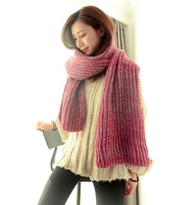 China Japan and South Korea soft hot sale pure color thickening to keep warm cashmere scarves woolen fashion scarf for women for sale