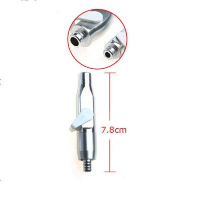 China Universal Aluminum Dental Saliva Ejector Suction Valves SE/HAVE Dentist Tip Adapter Salivary Duct for sale