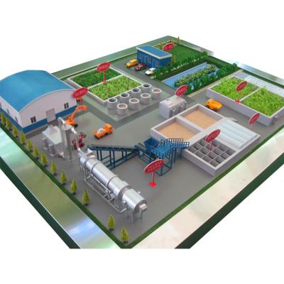 China Made according to drawings the charm of design promotional ABS \ acrylic model Farm Scene Model 3d model of buildings for sale