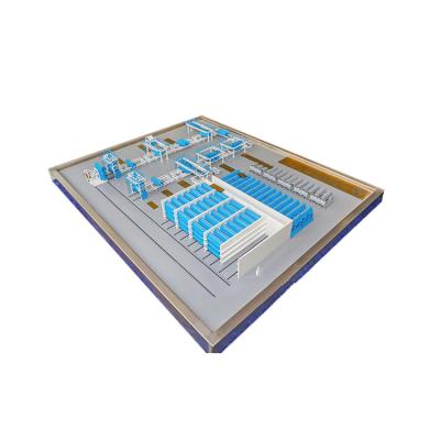 China Made to drawings of new customizable high grade prefabricated dynamic logistics construction model for sale