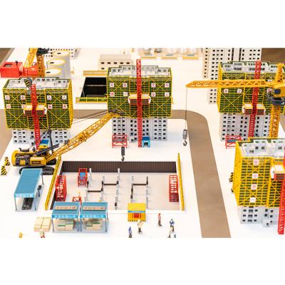 China Made according to 3d drawings models buildings from manufacturers supply construction site simulation sand table for sale