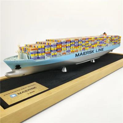 China Made According To Drawings Making Real 3D Commercial Container Ship Sand Table Model for sale