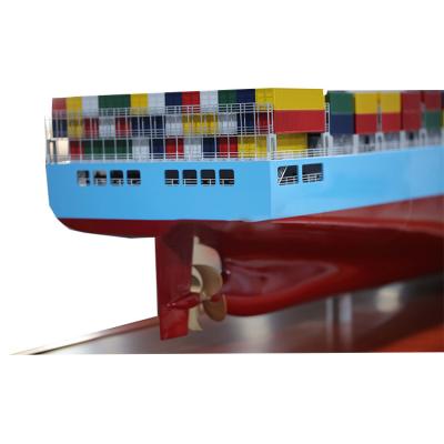 China Made according to the newest designs Customizable Container Ship Sand Table Template Container Ship Model for sale