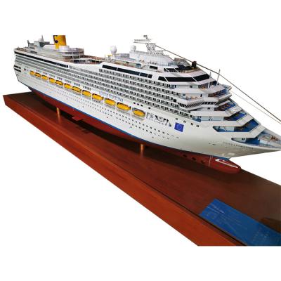 China Made According to Drawings Excellent Quality Unique Design Precast Model Steamship Model Sand Table Model for sale