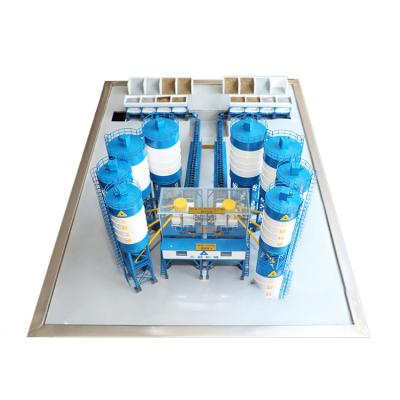 China Made according to Cement Pumping Station Model Building Houses High Grade Acrylic Model Quality ABS for sale