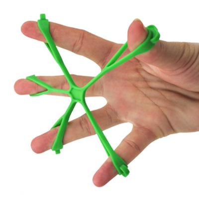 China Finger Pull Training OEM Silicone Flower Shaped Finger Pull Training Equipment Adjustable Grip Wholesale High Quality Fitness Hand Grip Exercise for sale