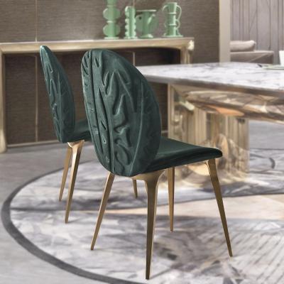 China High End (Other) Style Adjustable Luxury Design Home Hotel Dining Chair Minimalist Brass Makeup Chair For Dining Room Furniture for sale