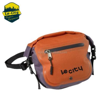 China Premium Water Proof Waterproof Waist Pack Hip Bag Small Waist Pack Unisex Dry Waterproof Roll-Down Closure for sale