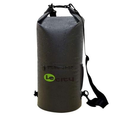 China High quality LE CITY floating dry bag 30l waterproof bag with a shoulder strap for outdoor all water sports for sale