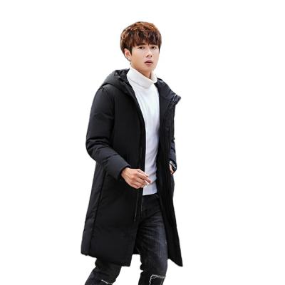 China Fashion Male Men's Clothing Zipper Coat Jacket Men's Casual Warm Windproof Winter Thick Hooded Parkas Coats for sale