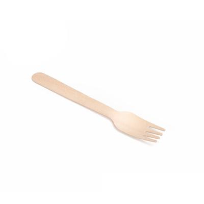 China 5000pcs/ctn wooden fork of 140mm disposable wooden cutlery for sale