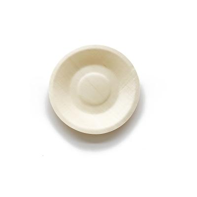 China Tray Round Shape wooden 14x1cm disposable traditional 1800pcs/ctn for sale