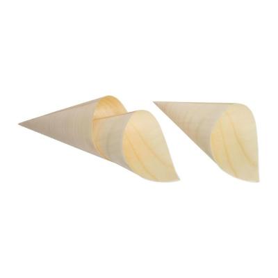 China 140*200mm traditional wooden cone 108*50pack/ctn for sale