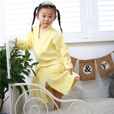 China Hot Selling 100% Cotton Fashion Kids Bathrobe Kids Wearable New Style Children's Bathrobes for sale