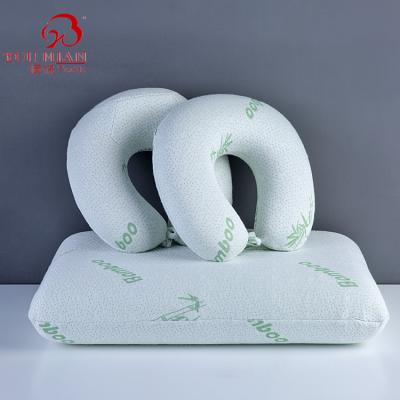 China Sustainable Good QualityDecorative Modern Memory Foam Bamboo Auto Pillow for sale