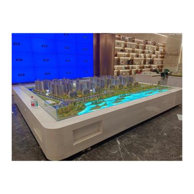 China Modern Scale Miniature City Customs House Building Scale Models For Architectural Design Display for sale