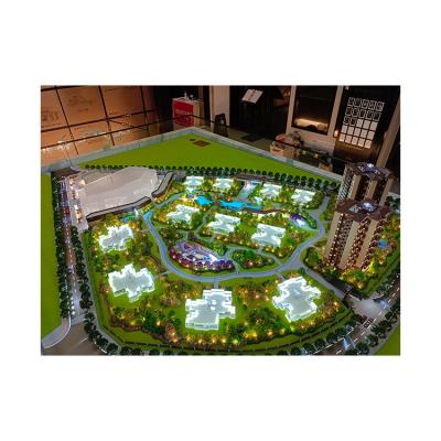 China Modern High Quality Colorful Farm Model Building Miniature Modern Design Scene Model for sale