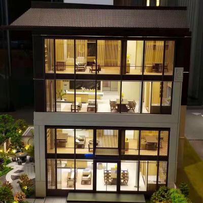 China Modern Customized Architectural Style With Interior Funiture Style Led Lightweight Acrylic Material for sale