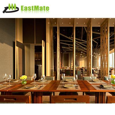 China Contemporary Restaurant Furniture Hotel Restaurant Solid Wood Tables And Chairs for sale