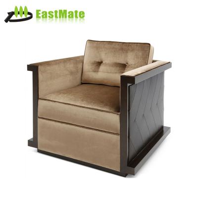 China Traditional Luxurious Hotel Lobby Sofa Chair for sale