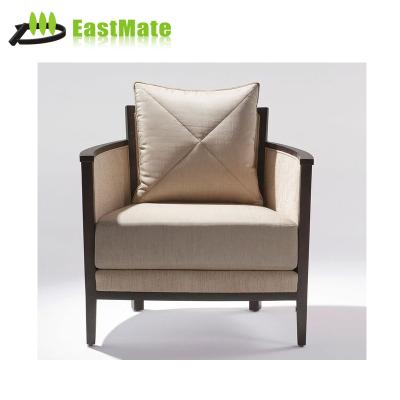 China Modern Wood Lounge Chaise Leisure Sofa Chair For Hotel for sale