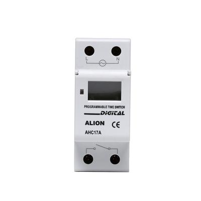 China ALION AHC17A-30A 220V-240V Programmable Electronic Digital Din-Rail Timer Switch AC 240v 30a AHC17A-30A for sale