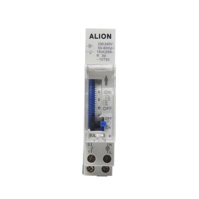 China ALION SUL180a 220V-240V 50-60Hz 24 Hours Din-rail Analog Timer Switch SUL180a for sale