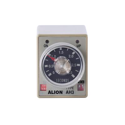 China AH3-2 24v time relay mutli function time power failure delay sealed programmable relay for sale