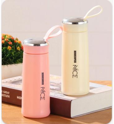 China Smoon Sustainable Glass Water Bottle Sports Bottle With Colorful Custom Logo for sale