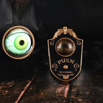 China Hot Selling Holiday Party Dress Up Scary Eyes Halloween Doorbell Ghost Bell Halloween Decorations for sale