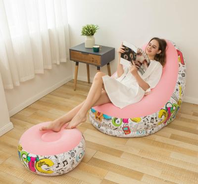 China Wholesale sofa bed intex 68564 indoor outdoor pvc assembling inflatable leisure legless inflatable lazy sofa for sale