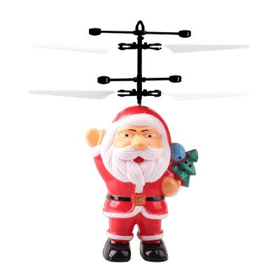 China Santa Claus Toys Christmas Gift Kid USB Toys Inducer Fly Machine Gift 79*35*75CM for sale