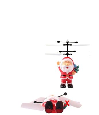 China Santa Claus Toys Christmas Gift Kid USB Toys Inducer Fly Machine Gift 79*35*75CM for sale