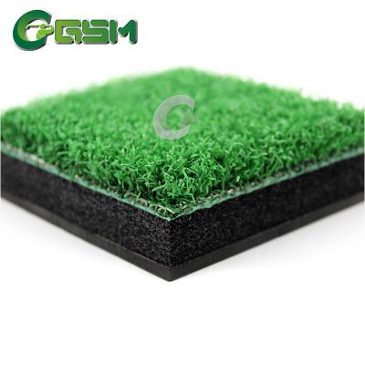 China Sports Court Factory Price Golf Practice Hitting Chipping Mat Rubber Golf Mat Nylon Golf Hitting Mat for sale