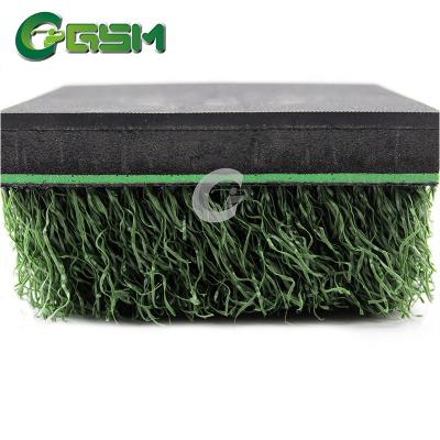 China Sports Court Wholesale Customization Outdoor Indoor Backyard Golf Practice Shot Mat With Rubber Tee In Sports Court for sale