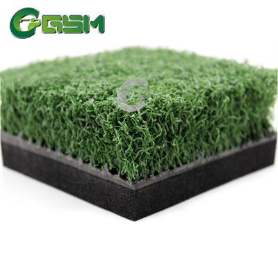 China Sports Court Reinforcement High Quality Mat Driving Range Golf Mat Golf Mat Rough Grass Turf Polyester Wholesale Price for sale