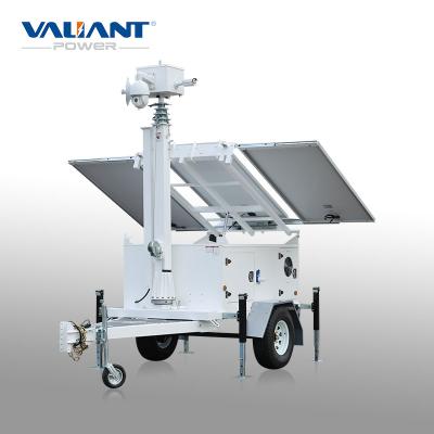 China Waterproof/waterproof cctv mobile explosion-proof digital camera solar trailer for sale