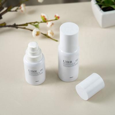 China 60ml 80ml 100ml 120ml 150ml Cosmetic Liquid White PET Material Cosmetics Bottled Moisturizing Lotion Bottle Spray Bottle for sale