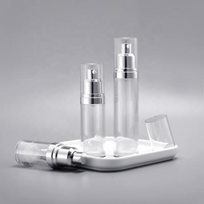 China Cosmetic Customizable Plastic Bottle Pump Cosmetic Ace Used For Airless Lotion Emulsion Bottle for sale