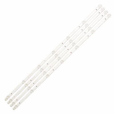 China Brand New LED Optical Guide LE40D8810 4708-400000-A1213K31 K400WD A139PHF3251-T3 T4012M K390WK1 LED Backlight Strip TCL 7leds 4pcs 758mm for sale